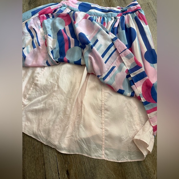 J. Peterman • Silk Polka Dot Twirl Skirt - Picture 9 of 11